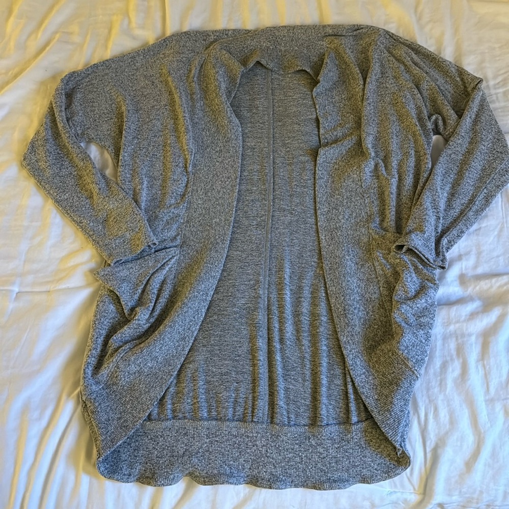 Heathered Gray Z Supply Cardigan- Small